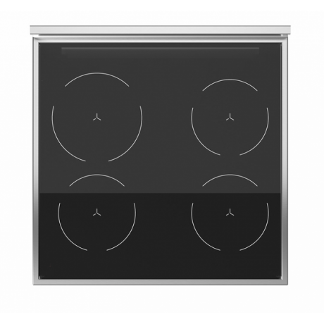 BERTAZZONI PRO6 4I 1E BI T Κουζίνα Ηλεκτρική με Επαγωγικές Εστίες 60cm Λευκό